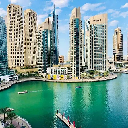 Panoramic Sea Views Studio Apartment - Marina Dubai Exterior photo